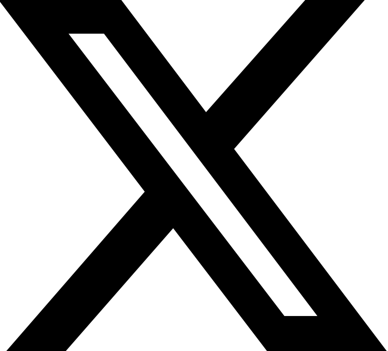 X logo (formely Twitter)